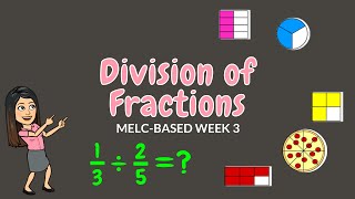 DIVISION OF FRACTIONS  GRADE 6 [upl. by Stafani856]