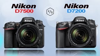 Nikon D7500 vs Nikon D7200 [upl. by Ahsieat]