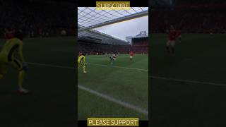 Goncalo Ramos scores stunning goal to level it 11 vs Manchester United trending shorts fifa22 [upl. by Ahsirtap]