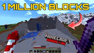 I Mined 1 Million Blocks In Minecraft Hardcore  Minecraft Gameplay  GamerTech Gamerz [upl. by Kreda]