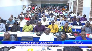 Special Retreat Organised For Edo State Local Government Leaders [upl. by Yllier]