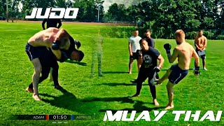 🔸 JUDO vs MUAY THAI ▶ MMA Análisis [upl. by Feodora]