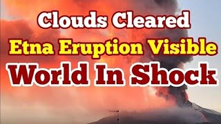 Etna Volcano Eruption Disrupts Life Closes Airports Siciliy Italy Africa Eurasia Collision Zone [upl. by Coleen]