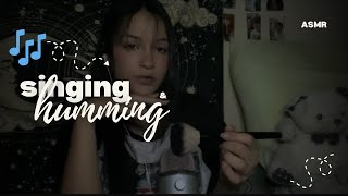 asmr humming and singing you to sleep 🌨️ [upl. by Doreen]