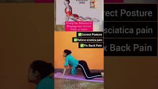 Doing this balasana to bhujangasana stretches daily 40 times yoga Shorts Child to cobra pose [upl. by Klos]