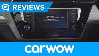 Volkswagen Tiguan SUV 2018 infotainment and interior review  Mat Watson Reviews [upl. by Ttenna]