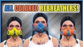 GTA5 I How To Get ALL Colored Rebreathers NEW METHOD [upl. by Tomaso]