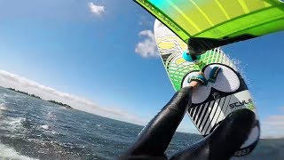 GoPro on Board  Freestyle Windsurfing in Lemkenhafen [upl. by Tegirb643]