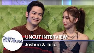 TWBA Uncut Interview Joshua Garcia amp Julia Barretto [upl. by Liatrice]