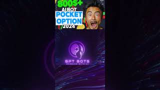 BOT OPCIONES BINARIAS POCKET OPTION BOT 2024  CHATGPT TRADING AI BOT shorts [upl. by Leorsiy]