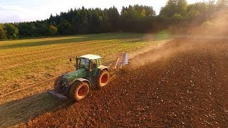 Fendt 824 beim Pflügen am Limit  Pflügen  Kverneland  7 Schar  Fendt  FullHD  SOUND [upl. by Notsniw]