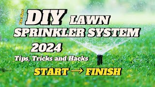 How to Install an Underground Sprinkler System  DIY Tips and Tricks [upl. by Larner]