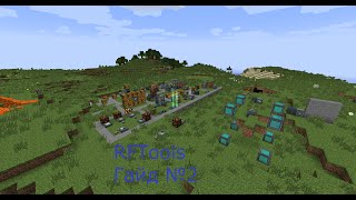 RFTools 333 полный обзор №2►Телепорт билдер щит [upl. by Tacita]