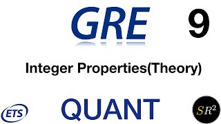 GRE Lecture 09 Integer Properties Theory [upl. by Alene]