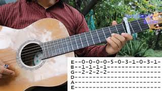 La llorona  Tutorial de requinto y guitarra Chavela Vargas [upl. by Ellebanna]