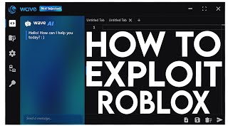 How To Exploit in Roblox in 2024  Wave Tutorial [upl. by Addie]