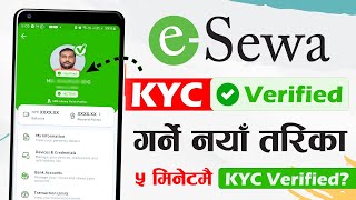 How To Get KYC Verified On eSewa Account eSewa Kyc Verify Kasari Garne eSewa KYC Verification 2024 [upl. by Knowle]