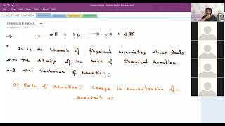 Chemical Kinetics 01 [upl. by Nail]