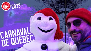 Magic of Carnaval de Quebec 2023 a Winter Carnival Adventure [upl. by Olva]