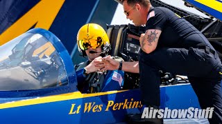 Blue Angels 2024 FULL Show  Startup and Shutdown  Terre Haute Airshow 2024 [upl. by Toogood860]