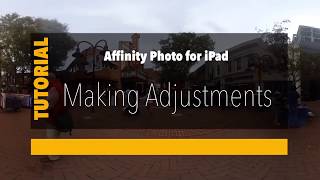 Editing 360° Images in Affinity Photo for iPad [upl. by Bathsheba366]