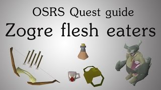 OSRS Zogre flesh eaters quest guide [upl. by Nede]