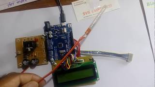 arduino interfacing with flex sensor [upl. by Mcgrath]