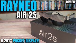 A 201” Screen That Fits In Your Pocket  RayNeo Air 2s XR Glasses Review [upl. by Enenstein]