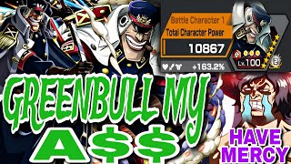 GREENBULL ERA HAS ALREADY ENDED 😤  ONE PIECE BOUNTY RUSH OPBR SS LEAGUE BATTLE  6⭐ SHIRYU [upl. by Ander455]