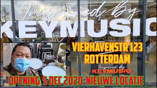 KEYMUSIC Rotterdam Opening Vierhavenstraat 5 dec 2020 Nieuwe Locatie [upl. by Snider]