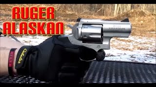 Shooting the Ruger Super Redhawk Alaskan 44 magnum [upl. by Prisca]