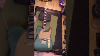 Squier Model 40th Anniversary Gold Edition Telecaster guitar guitarist fender squierclassicvibe [upl. by Enenaej902]