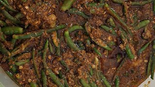 Up style mai Chhath patasa Hari mirchi ka achaar How to make Easy recipe [upl. by Ane796]