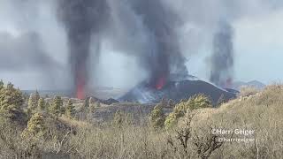 ANGRY VOLCANO La Palma October 2021 [upl. by Bainter670]