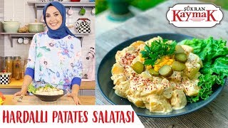 HARDAL SOSLU PATATES SALATASI❤MİSAFİRLERİNİZ BAYILACAK👌🏻 [upl. by Ji]