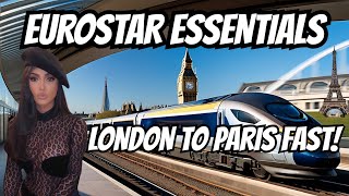 Eurostar from London to Paris I Eurail Interrail Pass [upl. by Ivanna]