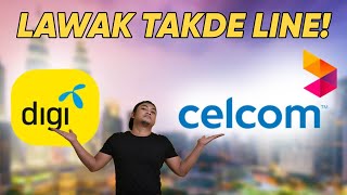 SOMETIME LAWAK Bile Orang Complain Selepas Celcom Dan Digi Gabung Line TERUK [upl. by Oj397]