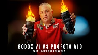 Godox V1 vs Profoto A10 which one to get [upl. by Landes]