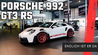 ENDLICH IST ER DA  Mein 992 GT3 RS ABHOLUNG [upl. by Farrell]