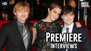 Harry Potter and the Deathly Hallows Part 1 World Premiere Interviews [upl. by Kinnon]