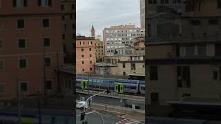 ローカル線VivaltoGenova Via di Francia travel [upl. by Ivers]