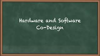 HardwareSoftware Codesign  Embedded System amp RTOS [upl. by Wolfy]