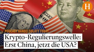 KryptoRegulierungswelle Erst China jetzt die USA  Bitcoin ETFDebüt – Handelsblatt Today [upl. by Curley]