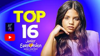 Junior Eurovision 2024  My Viewers Top 16 [upl. by Balduin]