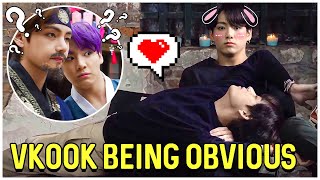 BTS Taekook Being quotObviousquot For 10 Minutes Straight [upl. by Elyagiba]