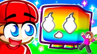 Jai débloqué le meilleur PET RAINBOW sur Pet Simulator [upl. by Gwyneth]