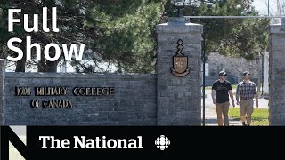 CBC News The National  Cadets killed Ottawa biker rally Jeopardy streak [upl. by Errehs]