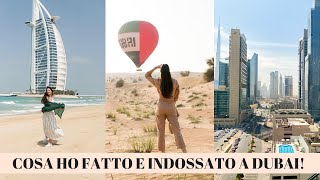 COSA HO FATTO E INDOSSATO A DUBAI Elisabetta Pistoni [upl. by Yeclek693]