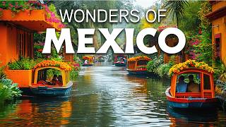 Wonders of Mexico  The Most Amazing Places in Mexico  Travel Video 4K [upl. by Neesay]