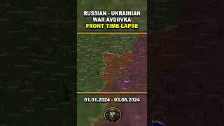 🚨 03082024 UKRAINERUSSIA WAR TIMELAPSE timelapse trending viral ukrainewar [upl. by Ardeha63]